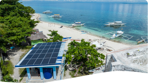 Fully solar-powered desalination facility in Pamilacan island, Bohol